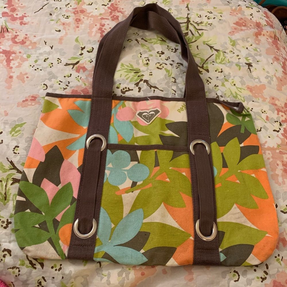 Roxy colorful tote